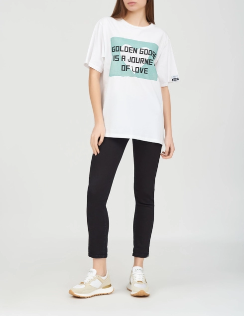 Golden Goose Deluxe Brand T-SHIRT-Bianco_white фото-1