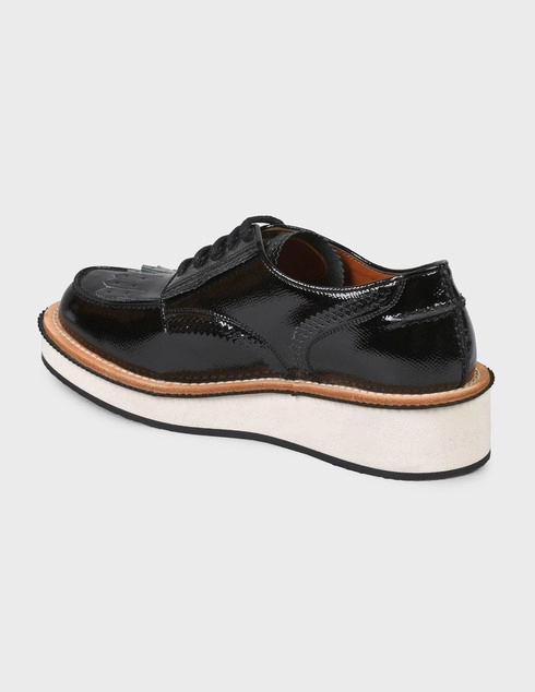 женские черные Дерби Givenchy 4664-black - фото-2