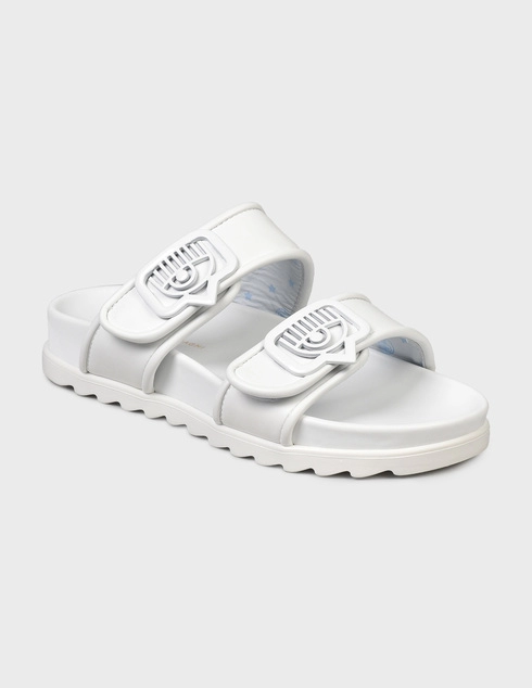 белые Шлепанцы Chiara Ferragni CF2946-009_white