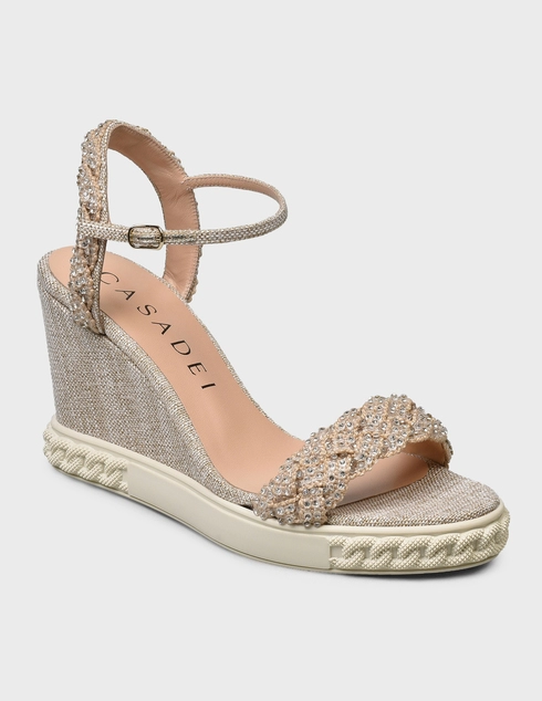 бежевые Босоножки Casadei 970-beige