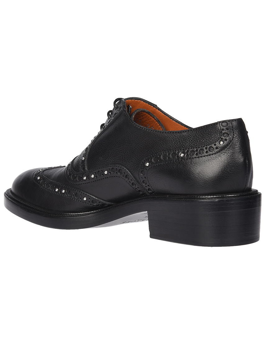женские черные Оксфорды Sartore SAR9218_black - фото-2