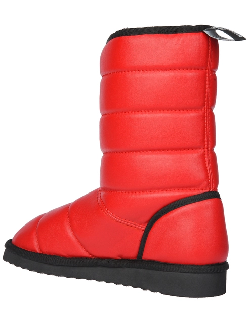 женские красные Угги Love Moschino AGR-24103_red - фото-2