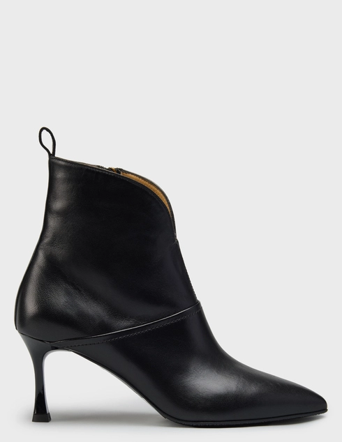 женские черные кожаные Ботильоны Giovanni Fabiani W25504NAP_black - фото-5