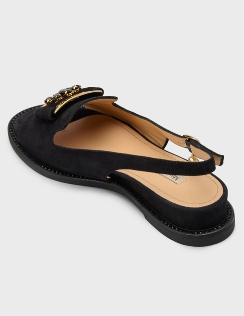 женские черные Босоножки Marino Fabiani 2276_black - фото-2
