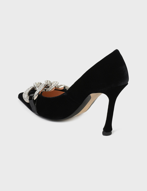 женские черные Туфли N°21 AGR-№21-AW21-21ICPXNV12042-black - фото-2