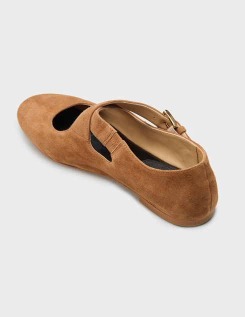 женские коричневые Балетки Fabio Rusconi 2203_brown - фото-2