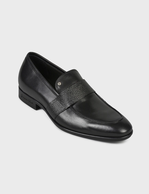 черные Лоферы Giampiero Nicola 32854-black