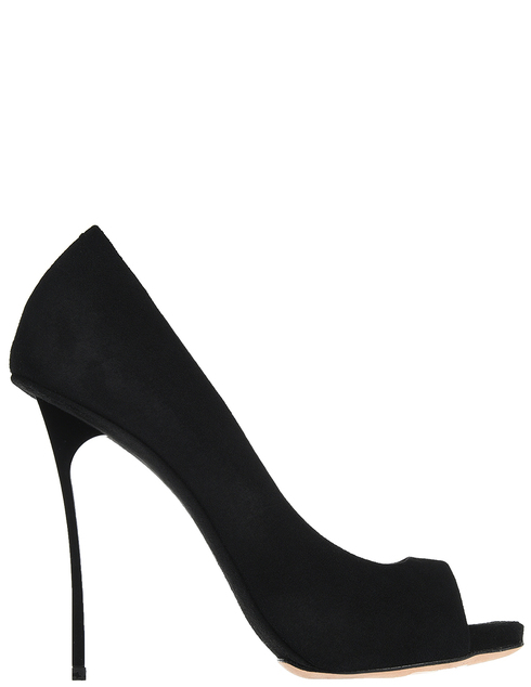 женские черные замшевые Туфли Gianni Renzi GL002F - фото-5