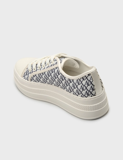 женские белые Кеды Armani Exchange XW002786-AF23055-MZ266_white - фото-2