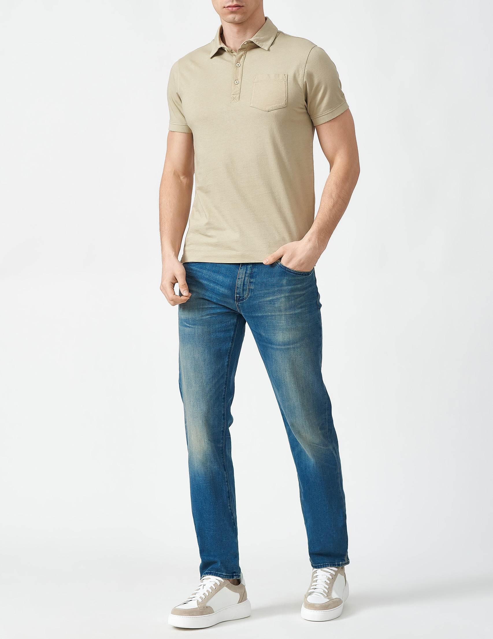 

Поло, Бежевый