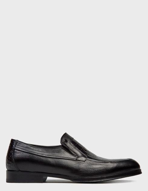 мужские черные кожаные Туфли Mario Bruni 64434_black - фото-5