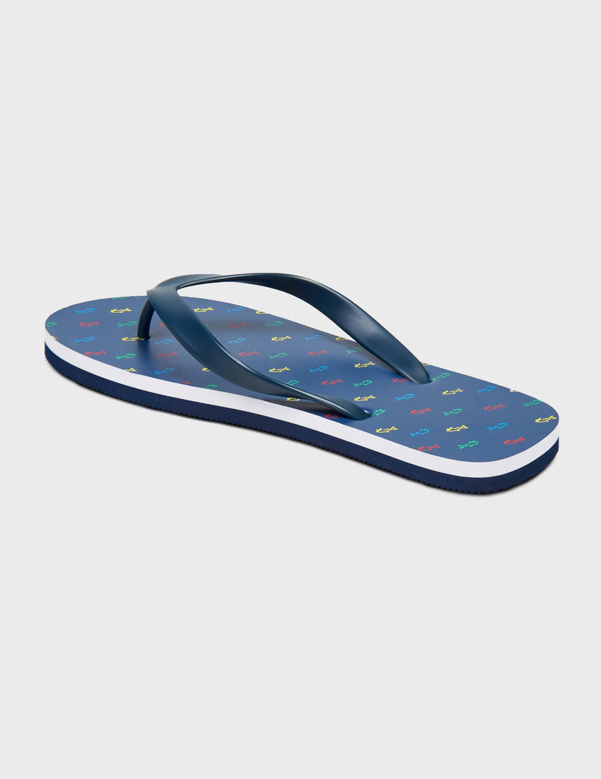 мужские синие Пантолеты Paul&Shark 22418033-013_blue - фото-2
