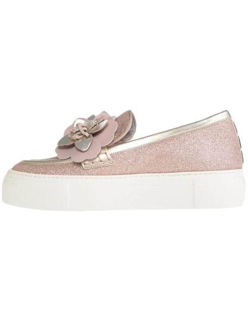 женские розовые Слипоны Uno8Uno 147-GLI_pink - фото-2