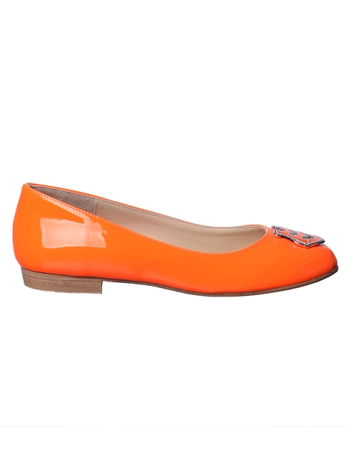 женские оранжевые Балетки Love Moschino 1957_orange - фото-2
