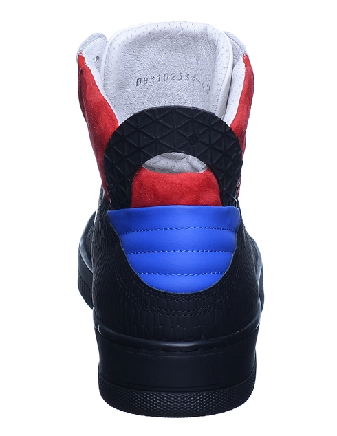 мужские черные Кеды Dirk Bikkembergs 2111_black - фото-2