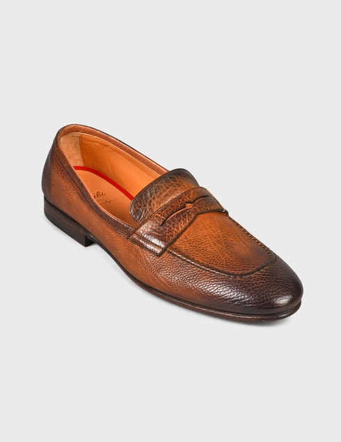 коричневые Лоферы Fabi FAB9805-brown