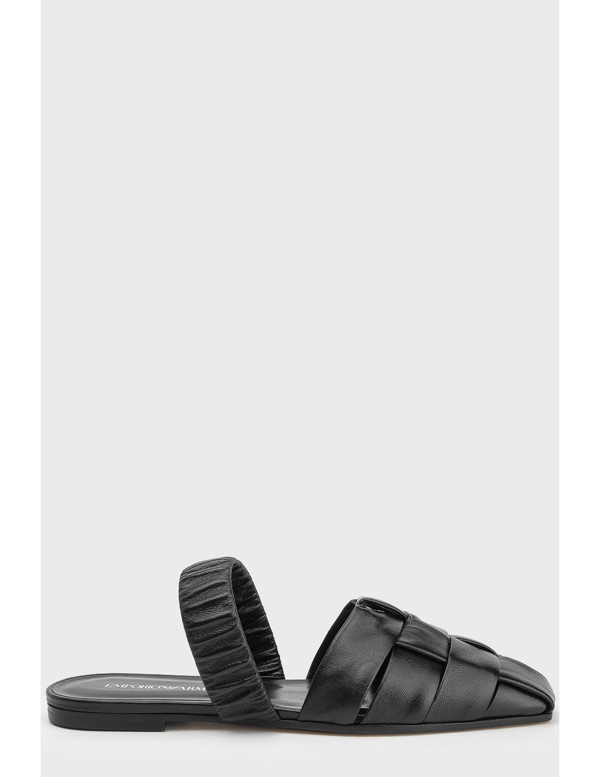 черные Сандалии Emporio Armani EMPORIO_ARMANI_10670 размер - 37; 38; 39