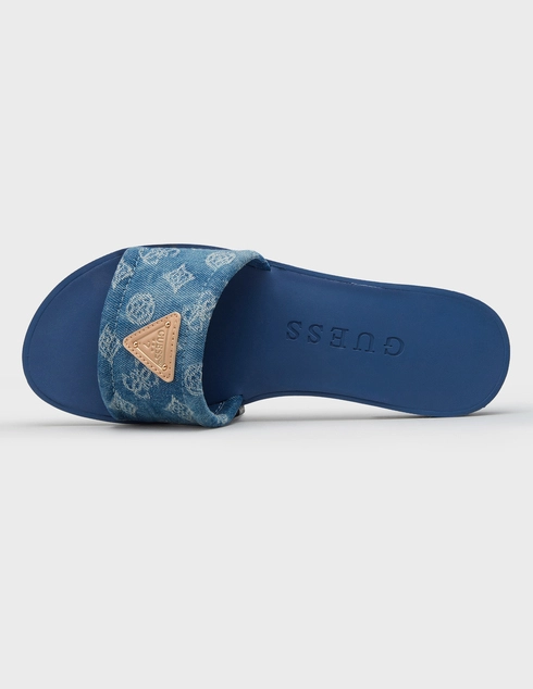 синие женские Шлепанцы Guess FLJELSDEN03-BLUE_blue 5456 грн