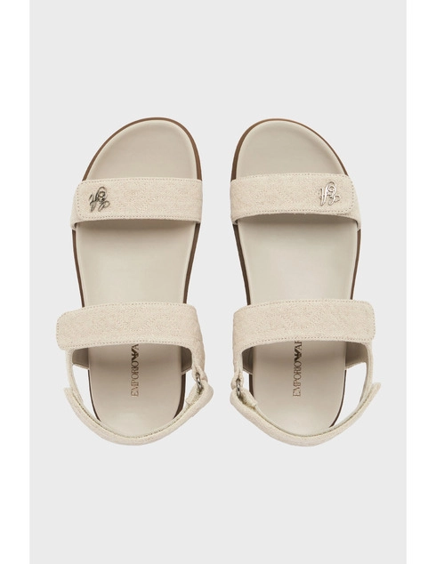 женские бежевые Сандалии Emporio Armani EMPORIO_ARMANI_11494 - фото-2