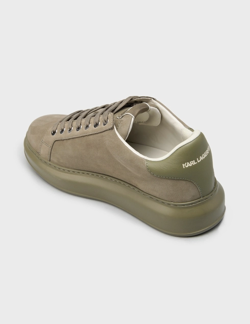 мужские хаки Кеды Karl Lagerfeld 855006562474-420_khaki - фото-2