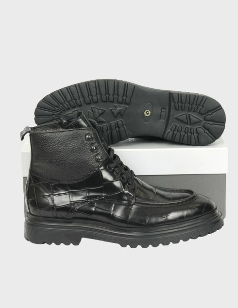 черные мужские Ботинки Lab Milano 508/2023 9130 грн