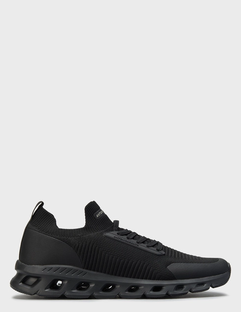 мужские черные текстильные Кроссовки Antony Morato FW01842LE500180_black - фото-5