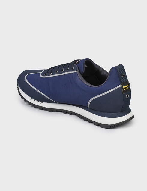 мужские синие Кроссовки Blauer 06-NYL-blue - фото-2