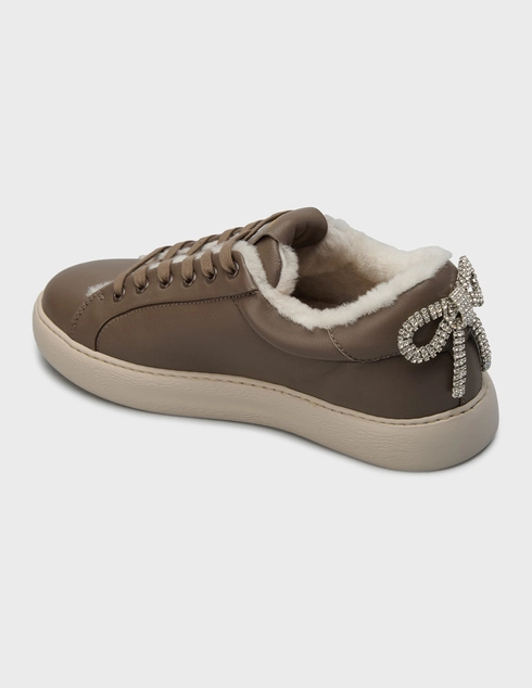 женские коричневые Кеды Stokton 234_brown - фото-2