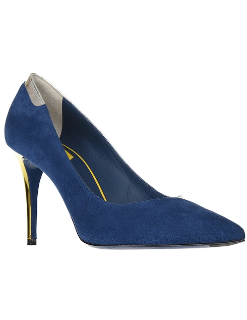 синие Туфли Fendi 3812_blue
