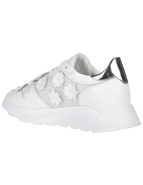 женские белые Кроссовки Blumarine AGR-6941A_white - фото-2