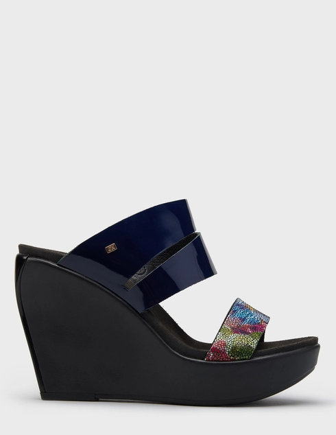 женские многоцветные лакированные Шлепанцы Giatoma Niccoli 07-0263-001_multi - фото-5