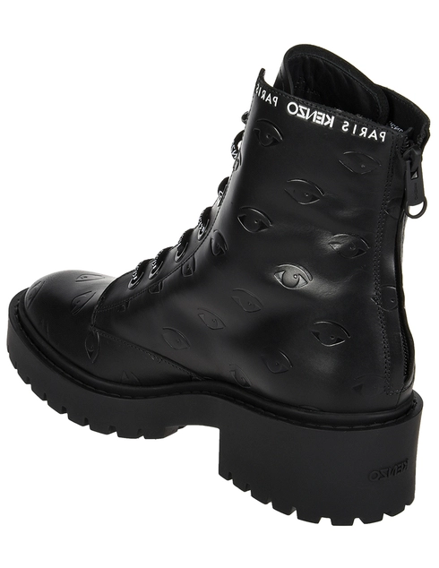 женские черные Ботинки Kenzo 962-340-78-99-black - фото-2