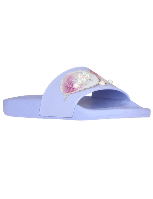 фиолетовые Шлепанцы Menghi AGR-2049-SIL-lilla_purple