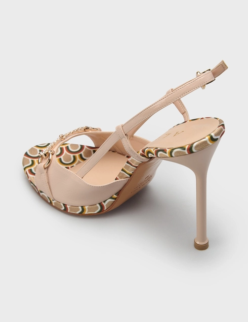 женские бежевые Босоножки Albano 5512-NL_beige - фото-2