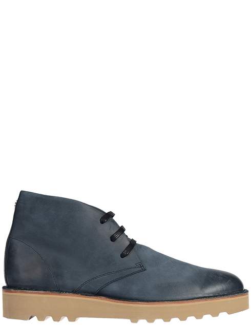 мужские синие кожаные Ботинки Dsquared2 SW16LA403_blue - фото-5