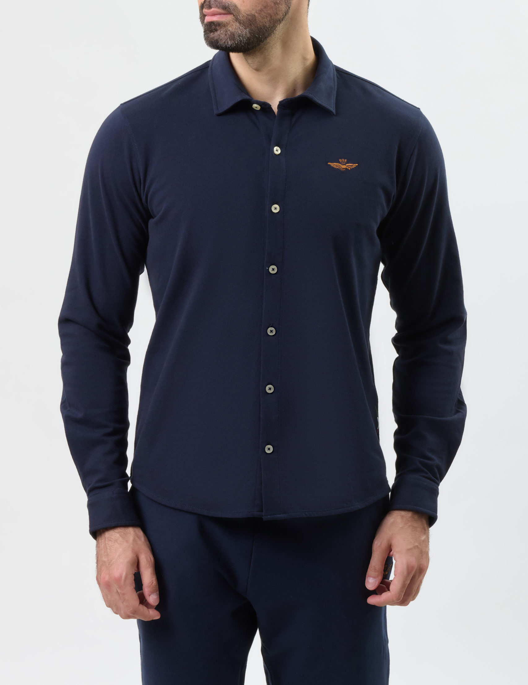 

Рубашка, Синий