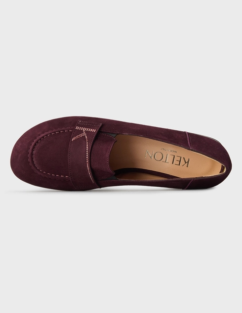 бордовые женские Лоферы Kelton 5402_bordo 14226 грн