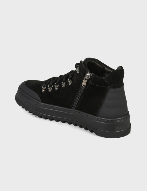 мужские черные Ботинки Giampiero Nicola T166224-black - фото-2