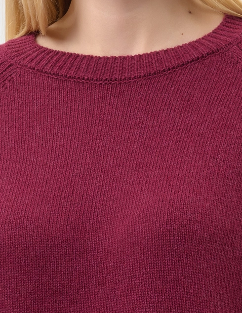 Kaos FP001-wool-cash-silk-bordo фото-5