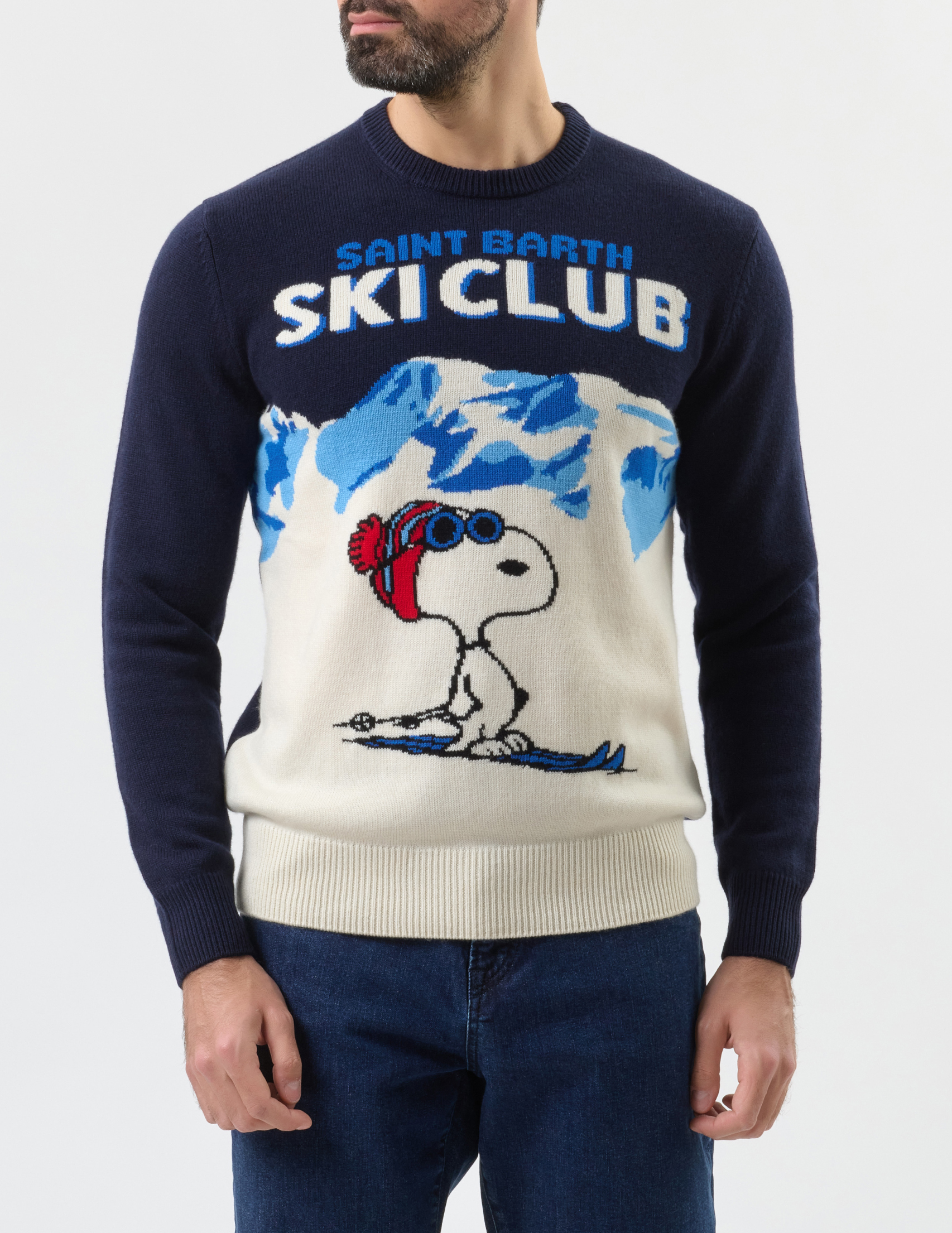 

Свитер, Синий;многоцветный