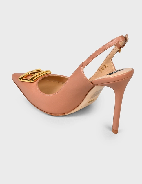 женские коричневые Босоножки Elisabetta Franchi SA-91B-11E2-V410-W71 - фото-2