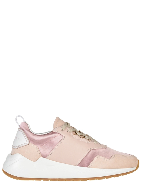 женские розовые текстильные Кроссовки Buscemi 2121_pink - фото-5