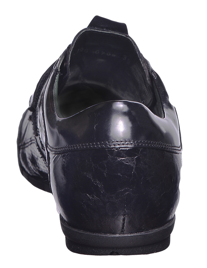 мужские черные Кроссовки Redwood 7796-black - фото-2