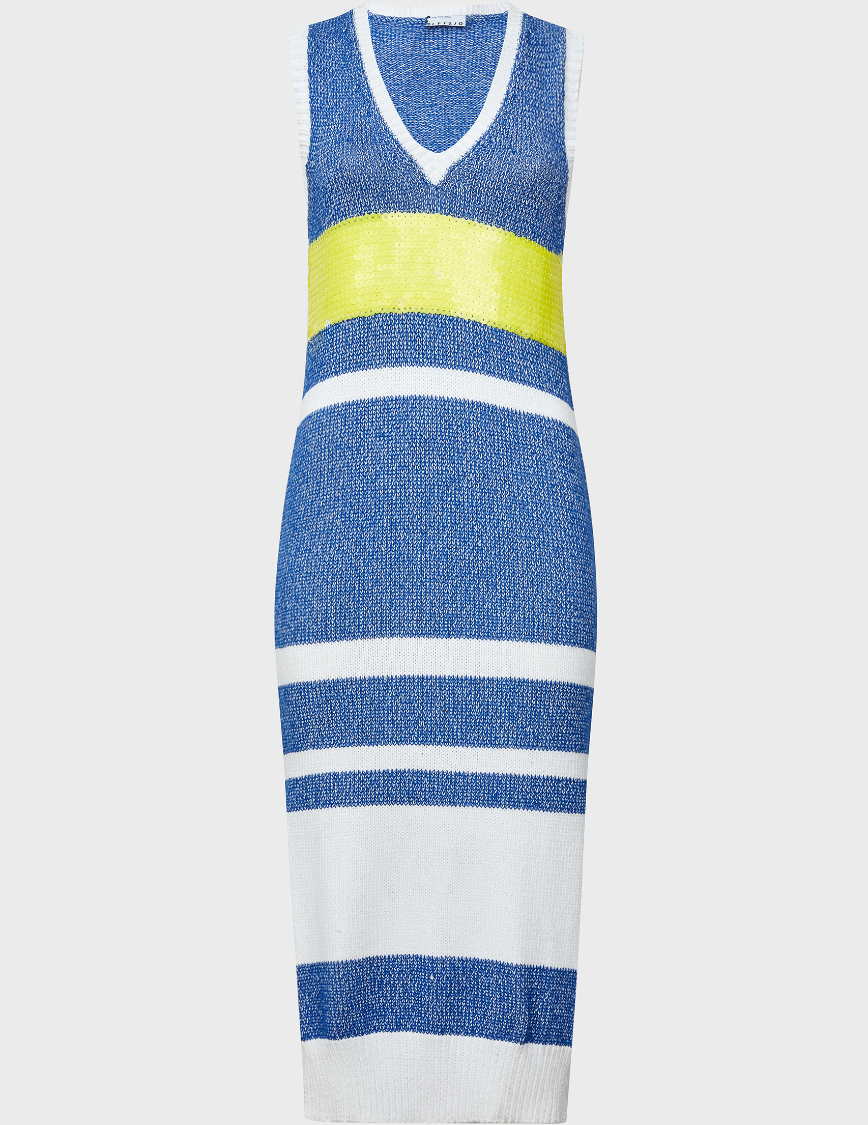 

Платье, Синий;многоцветный