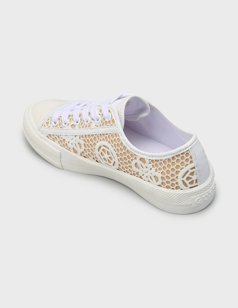 женские бежевые Кеды Guess FLJCR2FAP12_beige - фото-2