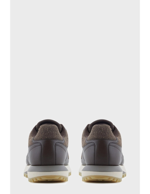 мужские коричневые Кроссовки Emporio Armani EMPORIO_ARMANI_11099 - фото-2