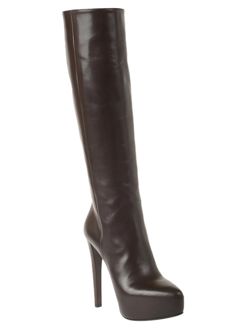 коричневые Сапоги Prada 1WP103F0003