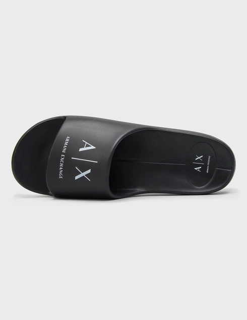 черные мужские Шлепанцы Armani Exchange XM002744AF23456-MC011 3540 грн