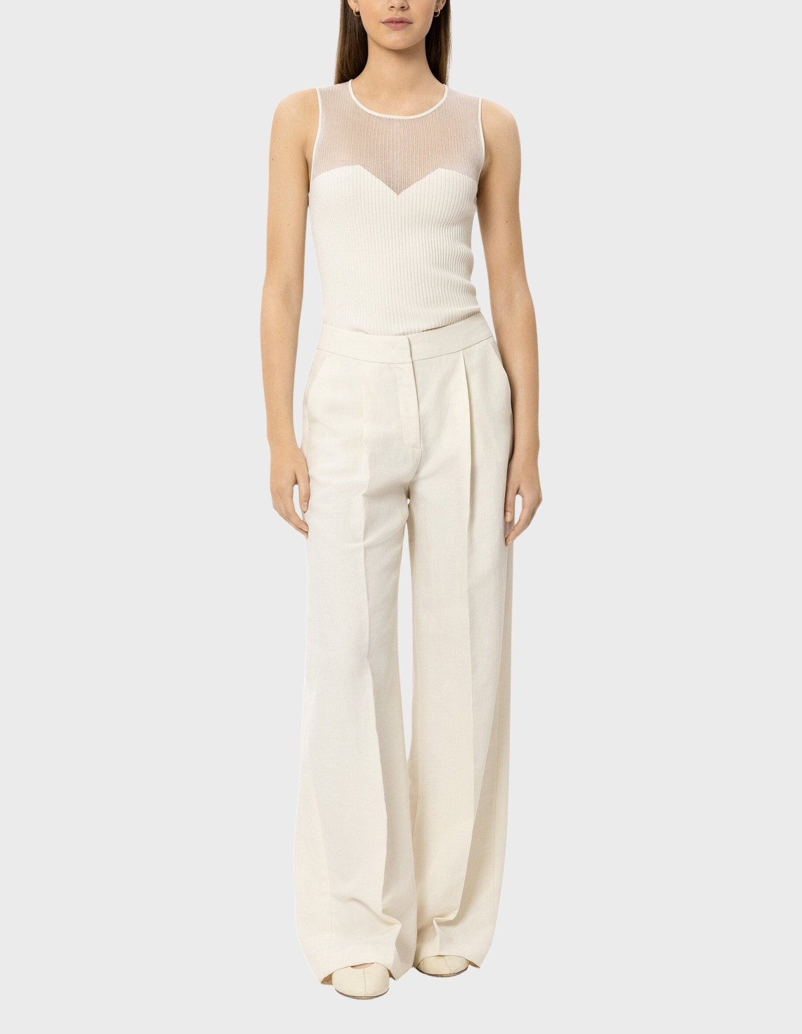 

Топ, Белый;молочный