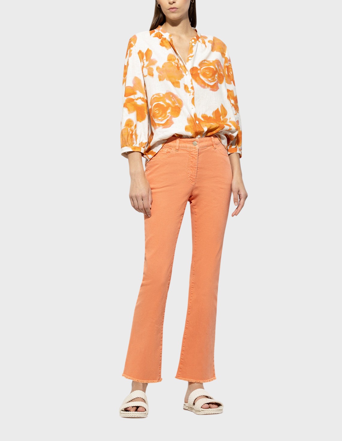 

Джинсы, Оранжевый